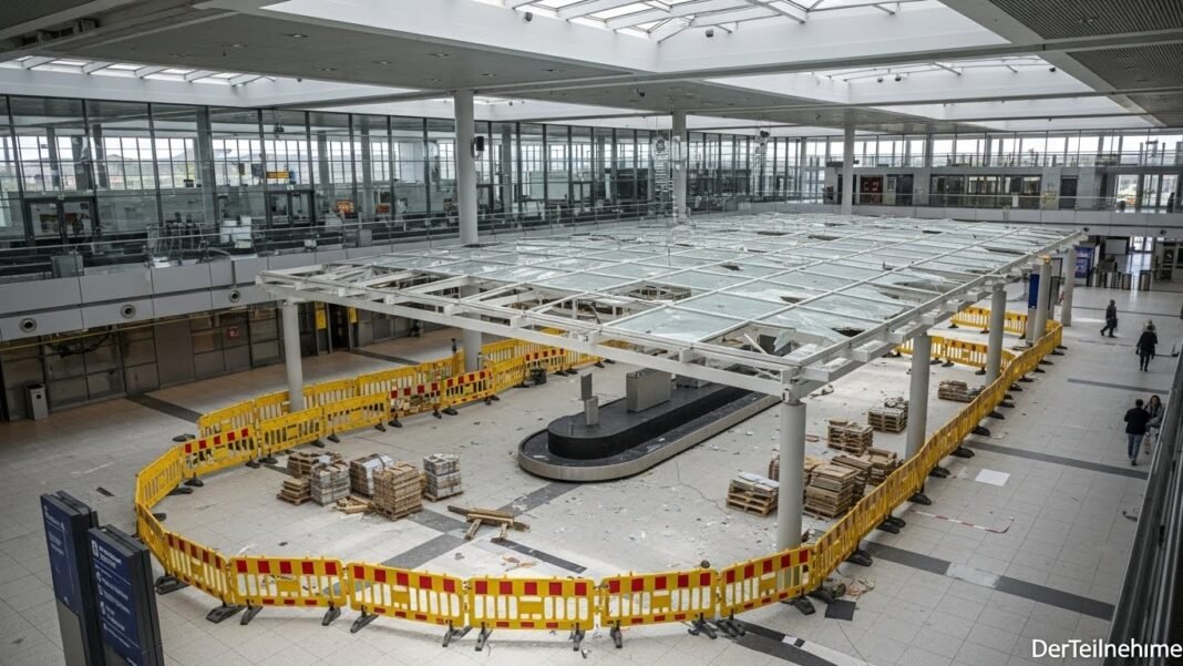 Palma Flughafen Decke eingestürzt