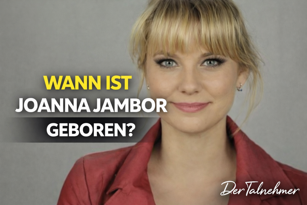 Wann ist Joanna Jambor geboren? Geburtsdatum der rbb-Moderatorin